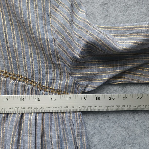 Jot Embroidered Striped Blouse with Tassel Details - Picture 8 of 10